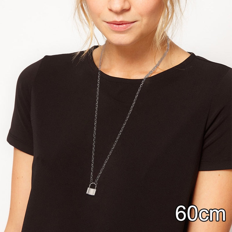 Stainless Chain lock  Pendant