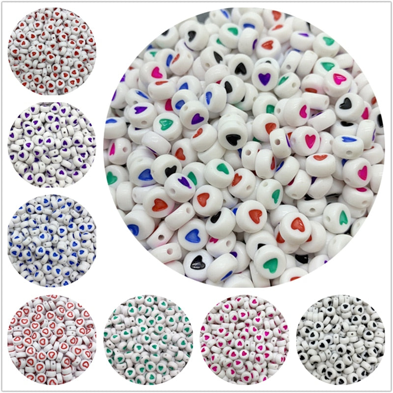 Love Heart Beads