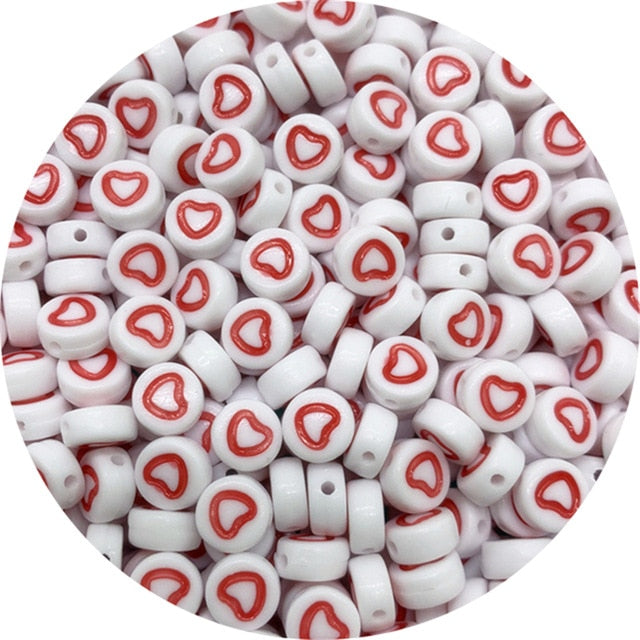 Love Heart Beads