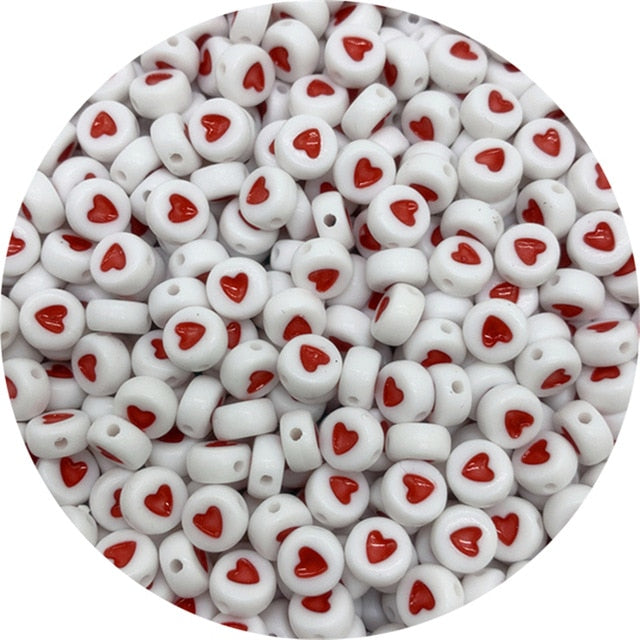 Love Heart Beads