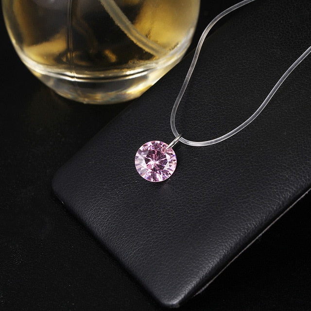 Luxury Mermaid tear fishing necklace