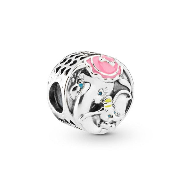 Hollow Love Charms Beads