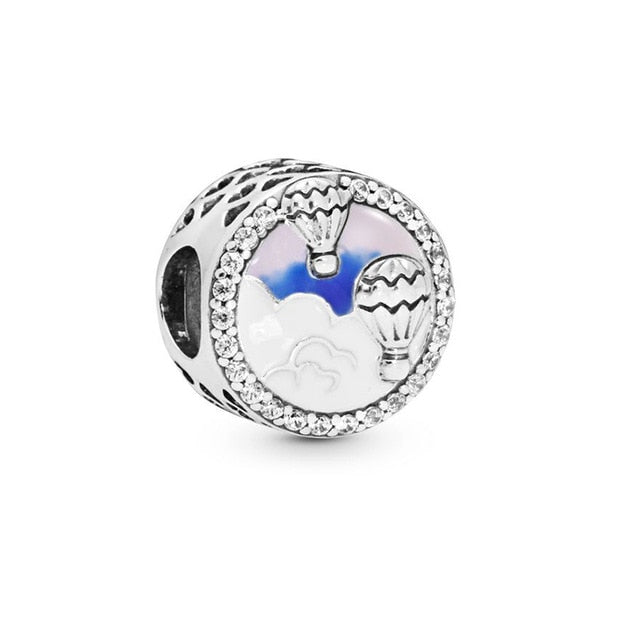 Hollow Love Charms Beads